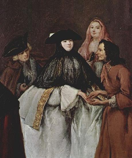 Pietro Longhi Die Wahrsagerin